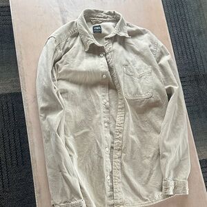 Zara Light Tan Casual Shirt